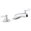 Triton Bowe 8" Centerset Widespread Bathroom Sink Faucet with Lever Handles, Laminar Flow, 0.5 GPM, K-800T20-4ANL-CP