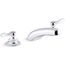 Triton Bowe 8" Centerset Widespread Bathroom Sink Faucet with Lever Handles, Less Drain, Aerated Flow, 0.35 GPM, K-800T20-4ATA-CP