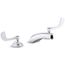 Triton Bowe 8" Centerset Widespread Bathroom Sink Faucet with Wristblade Handles, Aerated Flow, 1.0 GPM, K-800T20-5AKA-CP