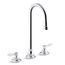 Triton Bowe 8" Centerset Widespread Bathroom Sink Faucet with Lever Handles, Gooseneck Spout, Aerated Flow, 1.0 GPM, K-800T70-4AKA-CP