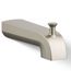 Pitch Wall Mount Tub Spout with Diverter (Brushed Nickel), K-97089-BN