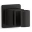 Awaken Adjustable Wall Holder (Matte Black), K-98348-BL