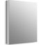 Verdera 24" W x 30" H Slow-Close Single-Door Medicine Cabinet with Mirrored Door, K-99007-NA