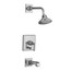 Pinstripe Pure Rite-Temp Bath & Shower Faucet Trim, Lever Handle (Polished Chrome), K-T13133-4A-CP