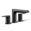 Hint Two Handle Deck Mount Bathroom Faucet, Trim Only (Matte Black), K-T25740-4-BL