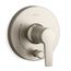 Pitch Rite-Temp Valve Trim with Push-Button Diverter (Brushed Nickel)
