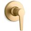 Pitch MasterShower Transfer Valve Trim with Lever Handle (Moderne Brass)