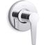 Pitch MasterShower Transfer Valve Trim with Lever Handle (Polished Chrome)