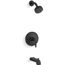 Pitch Rite-Temp Bath and Shower Trim Kit, 1.75 GPM (Matte Black)