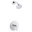 Pitch Rite-Temp Shower Trim Kit, 2.5 GPM (Polished Chrome)