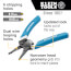 Klein-Kurve Wire Stripper/Cutter 8-20 AWG