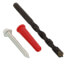 #12 Red Conical Anchor Kit w/ Hex Head Combo Drive Screws