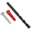 #12 Red Conical Anchor Kit w/ Pan Head Combo Drive Screws