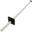 1/2" x 20" PEX Stub Out w/ Bracket and Cap