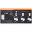 ClearTouch Series DP Electronic Non-Programmable Thermostat (120-240V, 15A)