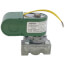 1/2" Threaded 2-Way Normally Closed High Pressure Direct Acting Gas Shutoff Valve (110/120V)