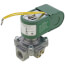 1/2" Threaded 2-Way Normally Closed High Pressure Direct Acting Gas Shutoff Valve (110/120V)