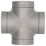 T304 1/2" Stainless Steel Cross