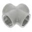 T304 1-1/2" Stainless Steel Cross