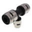 3/4" x 3/4" x 1/2" SharkBite EvoPEX Reducing Tee (3 Pack)