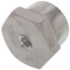 T304 1-1/2" x 3/8" Stainless Steel Hex Bushing