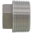 T304 1-1/4" Stainless Steel Square Head Plug