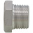 T304 3/4" Stainless Steel Hex Head Plug