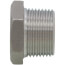 T304 1" Stainless Steel Hex Head Plug