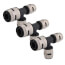 3/4" x 1/2" x 1/2" SharkBite EvoPEX Reducing Tee (3 Pack)