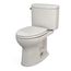 MS454124CEFG#12 Drake II 2-Piece Elongated 1.28 GPF Universal Height Toilet w/ CEFIONTECT & SS124 Softclose Seat, Washlet+ Ready (Sedona Beige)