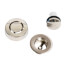 True Blue Trim Kit w/ Touch Toe Stopper & Finished Drain Spud (Brushed Nickel)