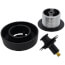 True Blue Trim Kit w/ Finished Drain Spud (Matte Black)