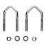 V-Bolt Shaft Mount Kit for Direct Coupling w/ KH-AF