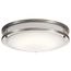 Avon 14" LED Flush Mount w/ Acrylic (Brushed Nickel)