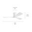 48" Volos Fan (Matte White)