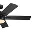 52" Tide Ceiling Fan (Satin Black)