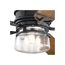 Lyndon Patio LED 3000K 60" Fan (Distressed Black)