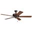 52" Basics Pro Patio Fan (Satin Natural Bronze)
