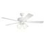 52" Basics Pro Premier Fan (Matte White)
