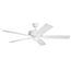 52" Basics Pro Fan (White)