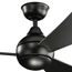 Sola LED 3000K 44" Fan (Satin Black)