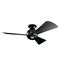Sola LED 3000K 44" Fan (Satin Black)