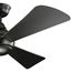 Sola LED 3000K 54" Fan (Satin Black)