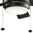 Starkk LED 3000K 42" Fan (Satin Black)