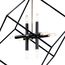 Cartone 8 Light Pendant (Black)