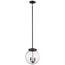 Holbrook 12" 2 Light Mini Pendant w/ Clear Seeded Glass (Olde Bronze)