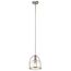 9.5" 1 Light Mini Pendant (Brushed Nickel)