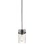 Brinley 7.75" 1 Light Mini Pendant w/ Clear Glass (Olde Bronze)