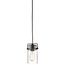 Brinley 7.75" 1 Light Mini Pendant w/ Clear Glass (Olde Bronze)