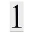 Address Light Number 1 Panel (White)